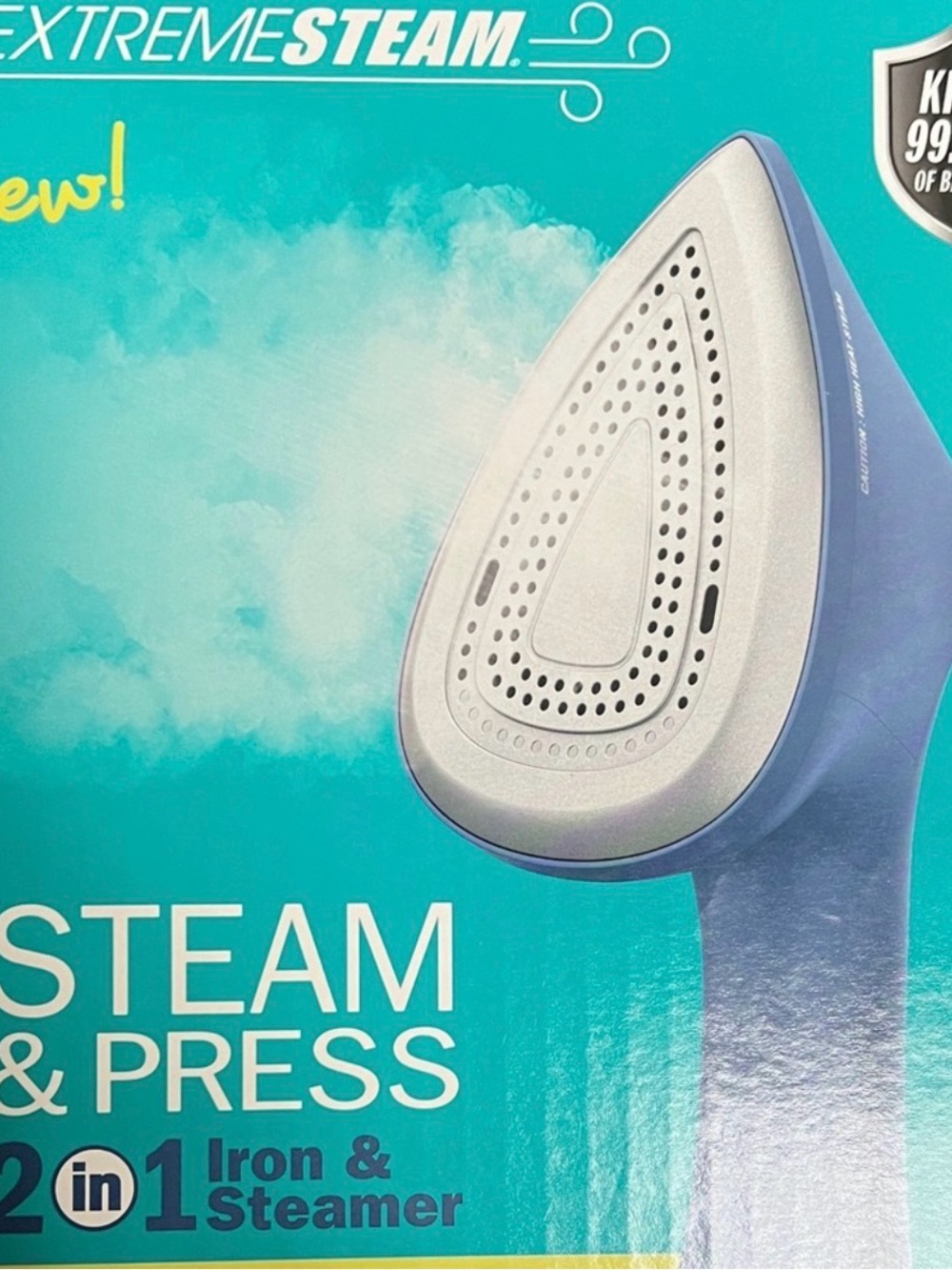 Extreme Steam Blue 2-in-1 Iron & Steamer